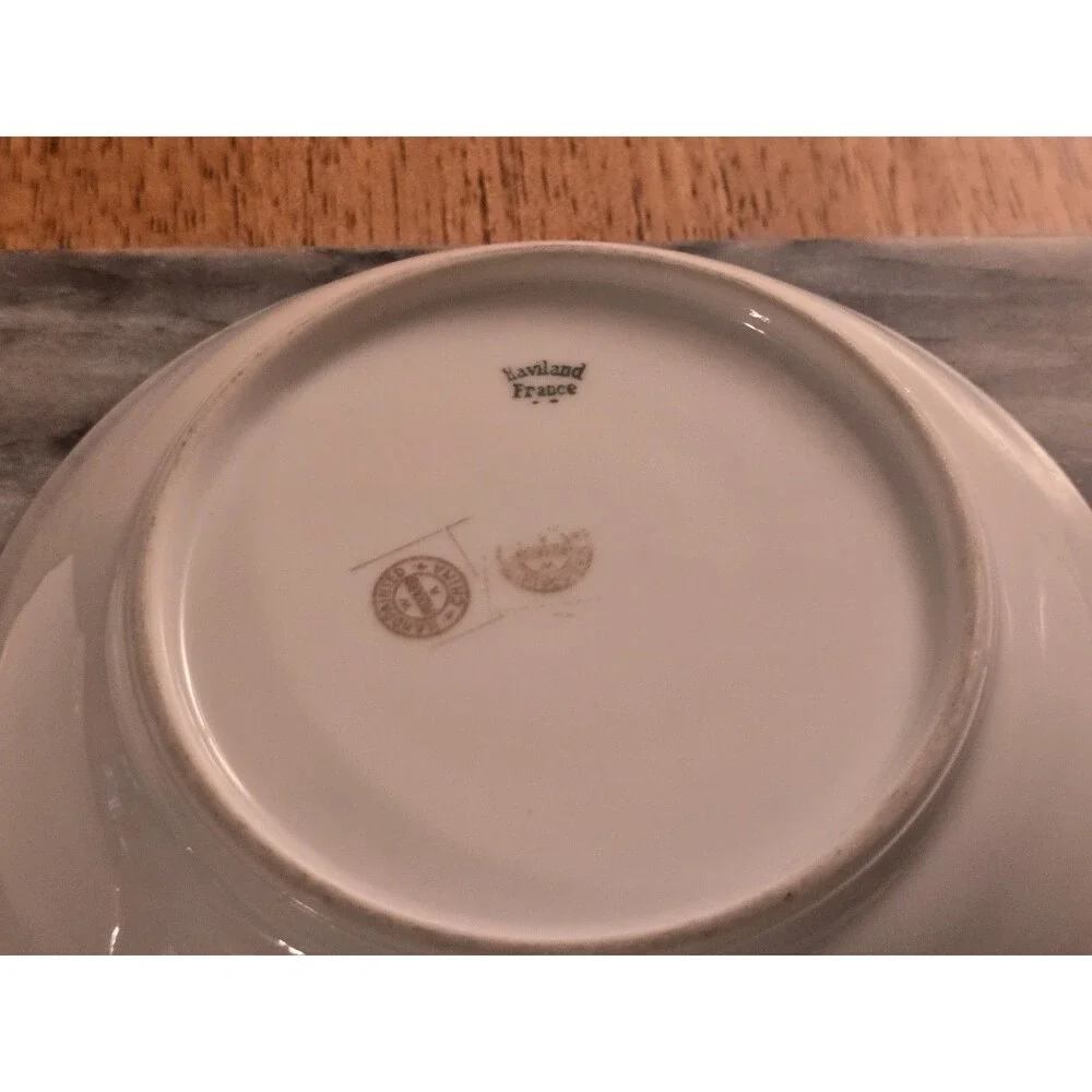 Antique Pickard China Gold Encrusted Greek Key Berry Bowls Set of 6 Haviland...